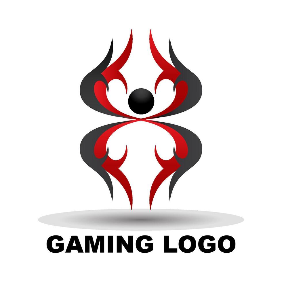 gaming logo design vector