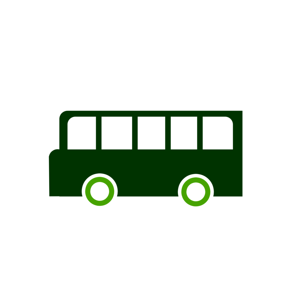 Eco bus icon png