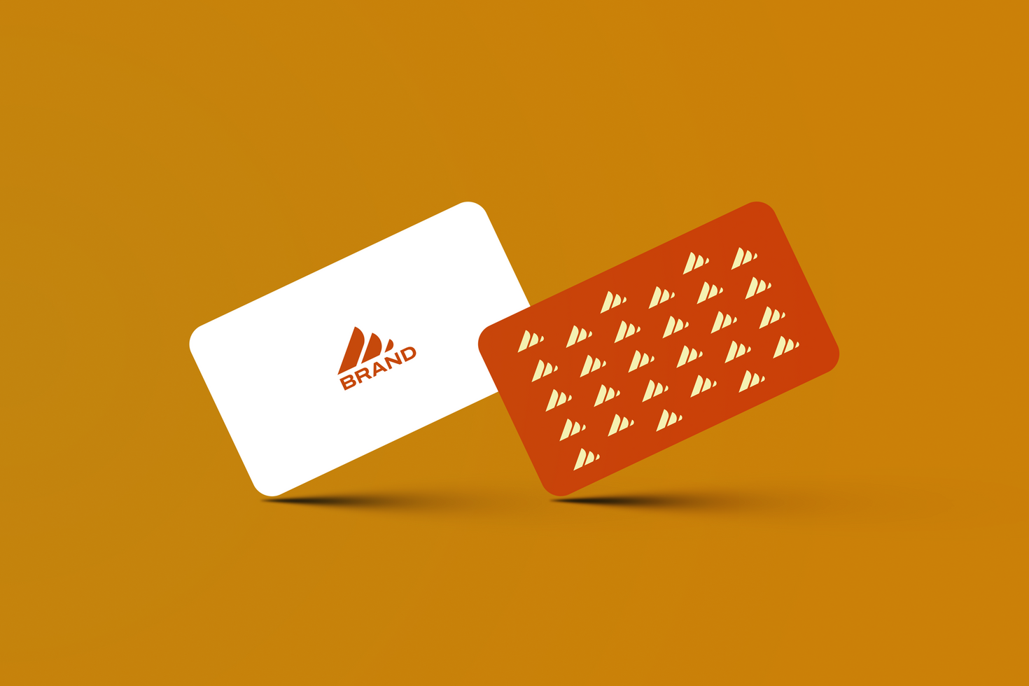 Modern Business Card Mockup for Branding Excellence psd
