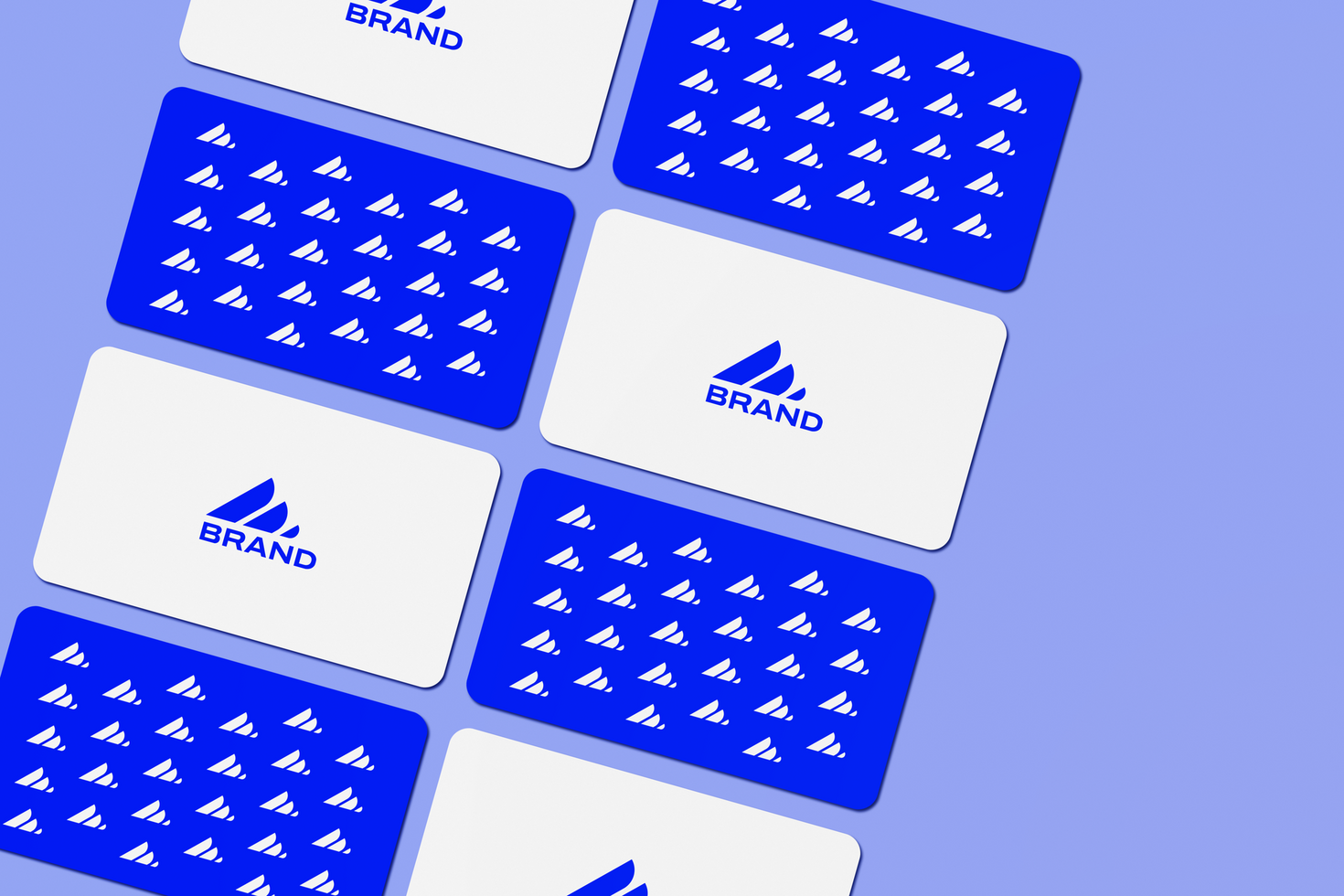 Minimal business card mockup psd