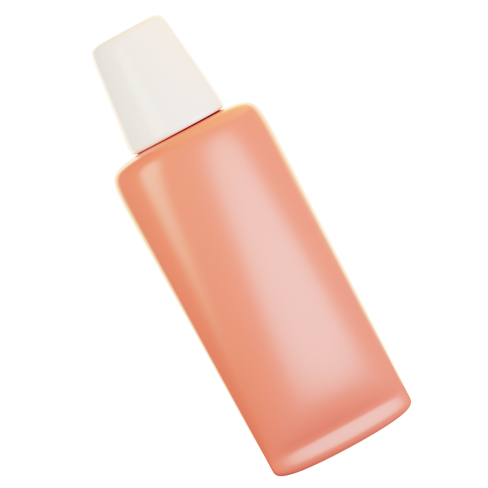 3d rendering bathroom icon concept. 3d render toothpaste png