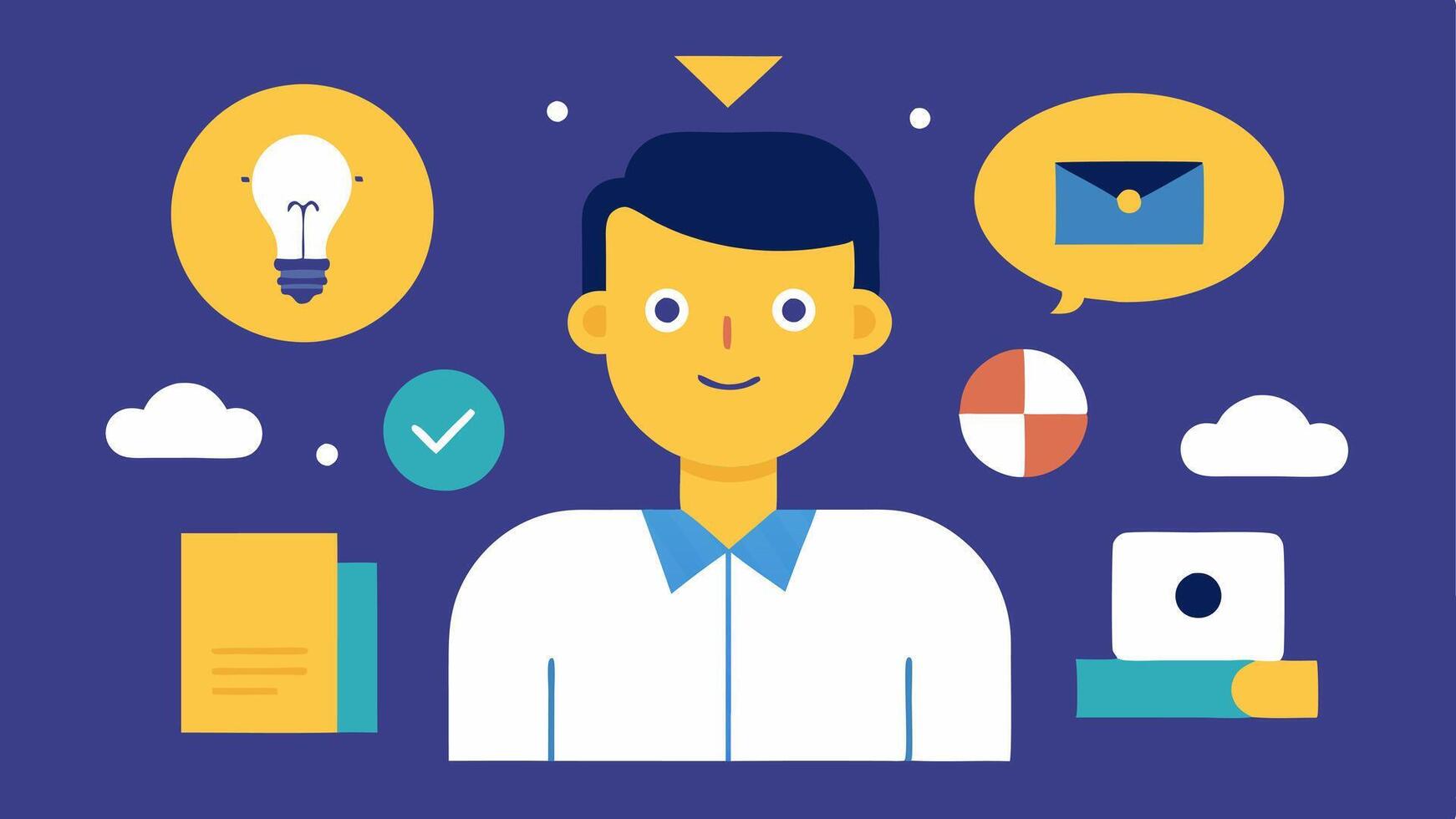 These illustrations can convey the concept effectively through clear visual storytelling without using specific names or brands.. vector