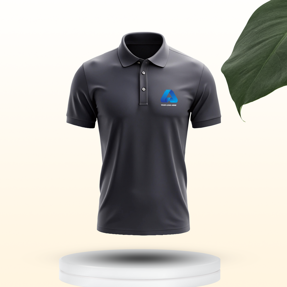 T shirt mockup front view with flat lay concept isolated psd