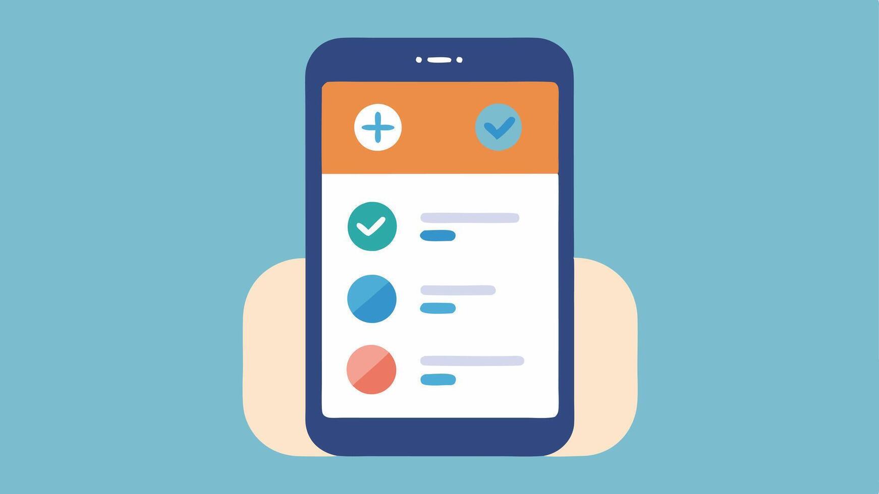 Medication Tracker An interface showing reminders for medication intake featuring pill icons times of day and a checkbox system to mark medications as taken all on a smartphone. vector