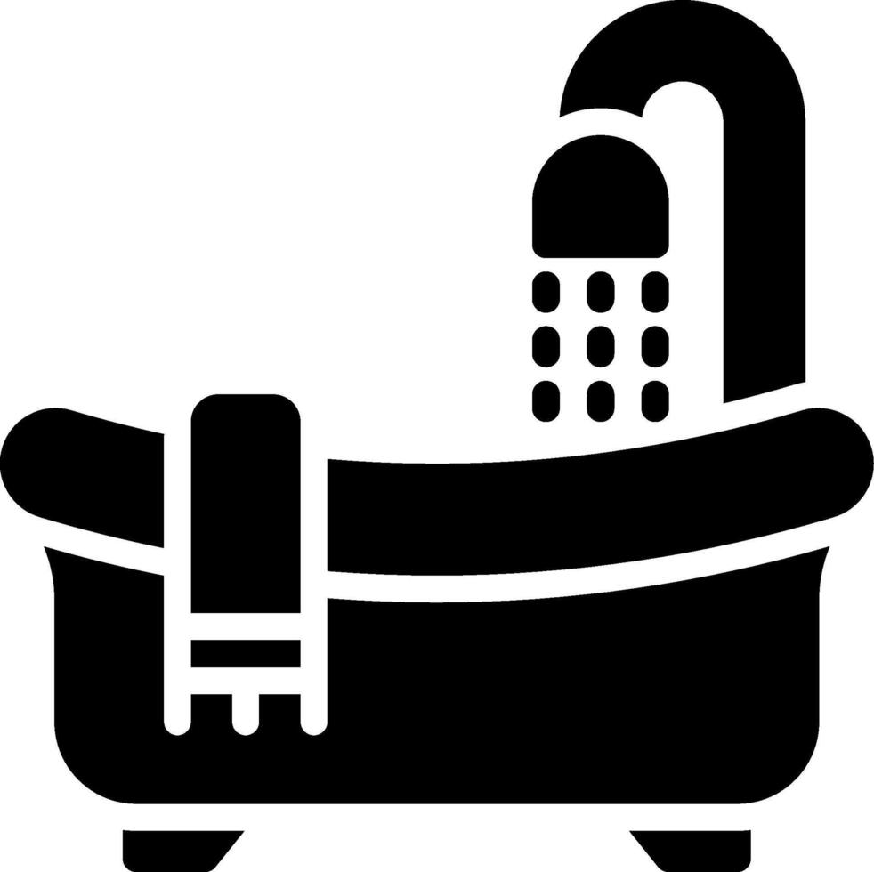 Bathroom icon illustration vector