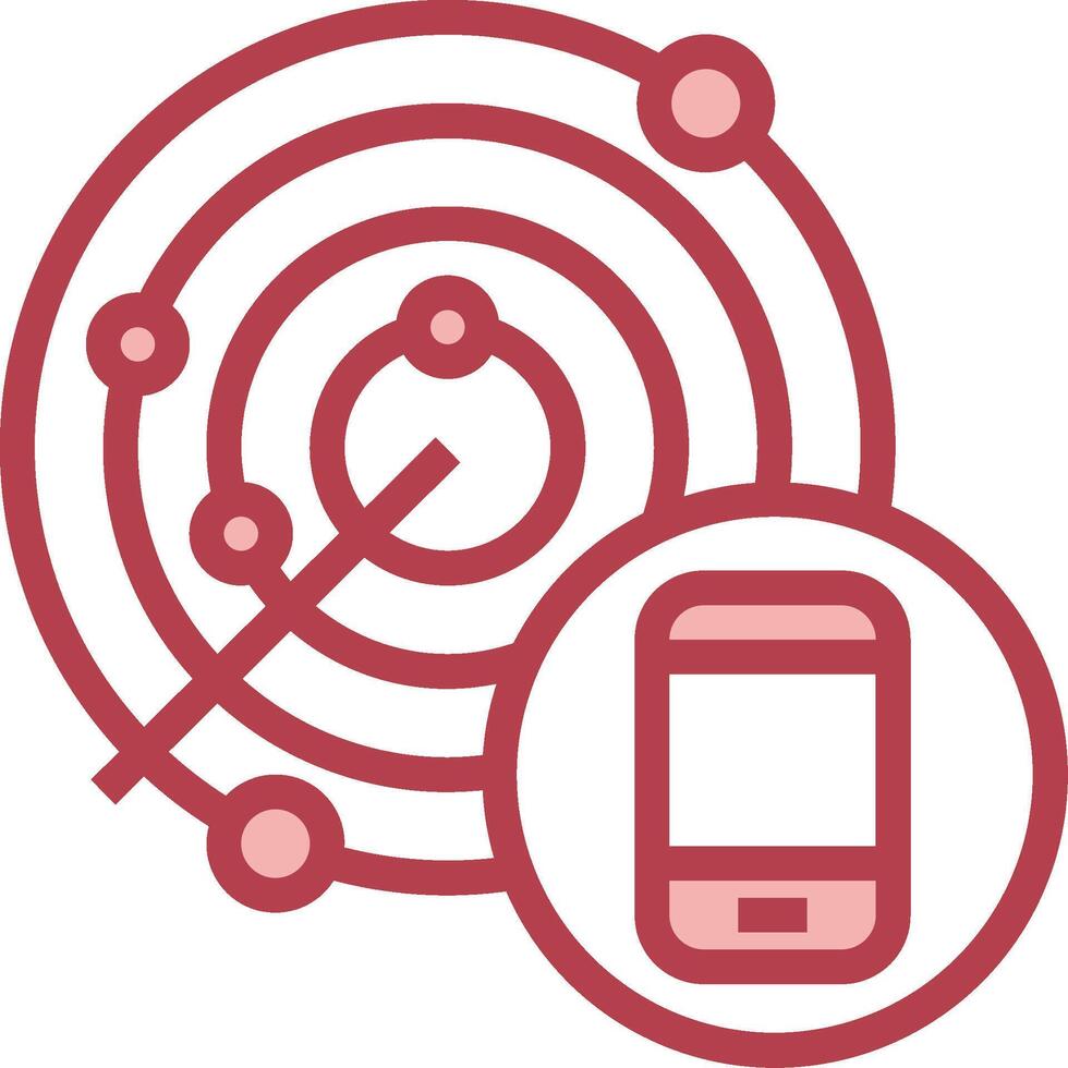 Mobile device icon vector
