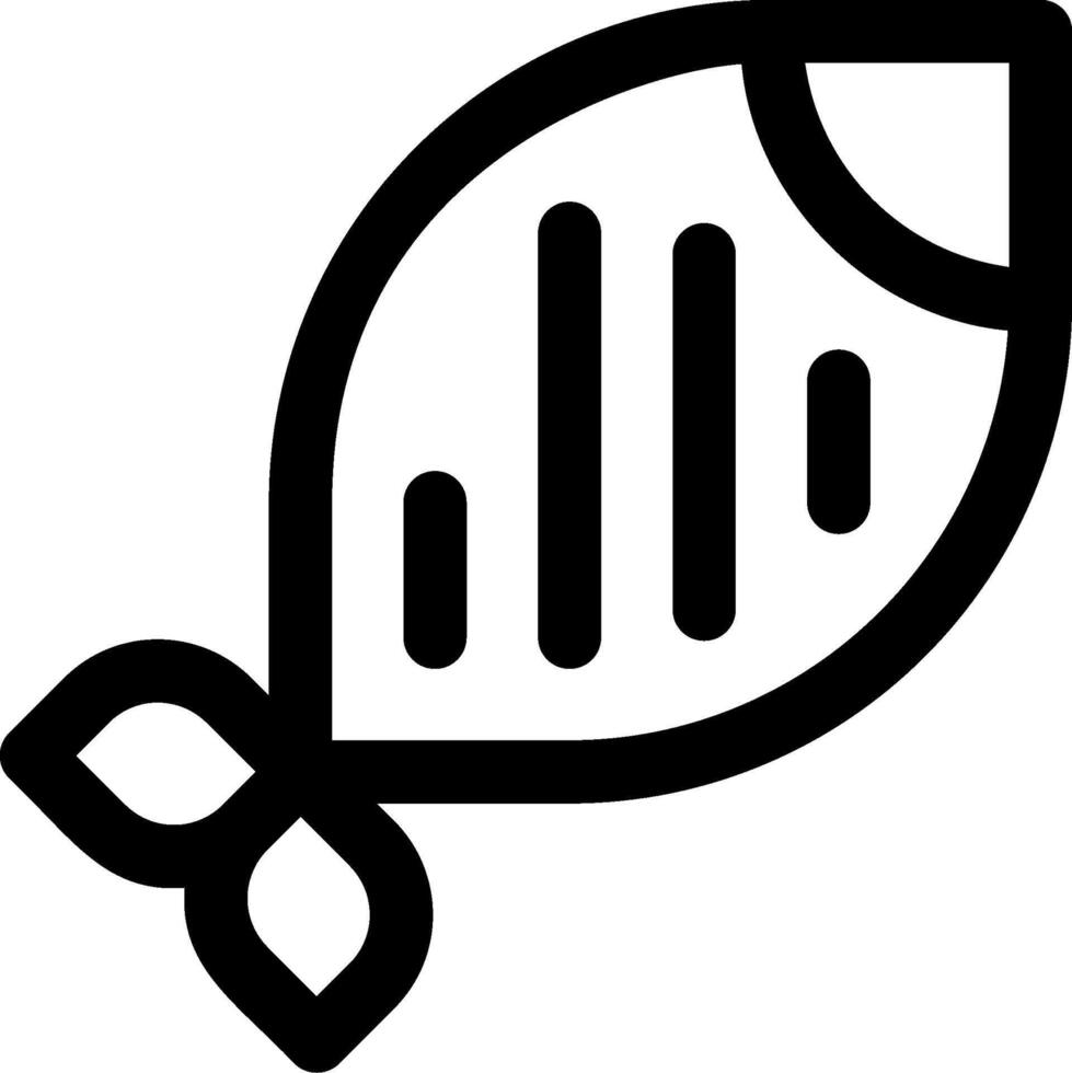 Fish icon illustration vector