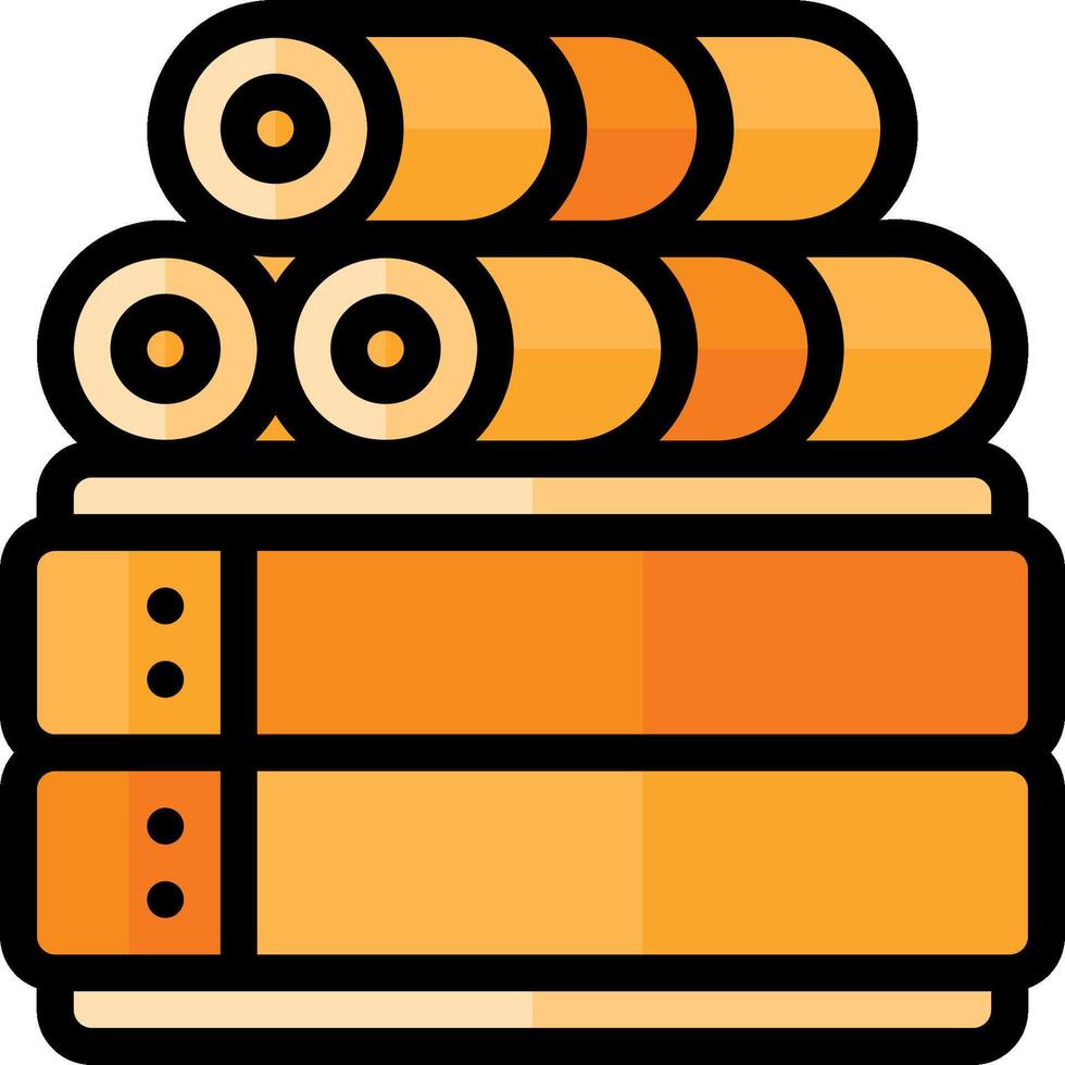 Stack of books icon vector