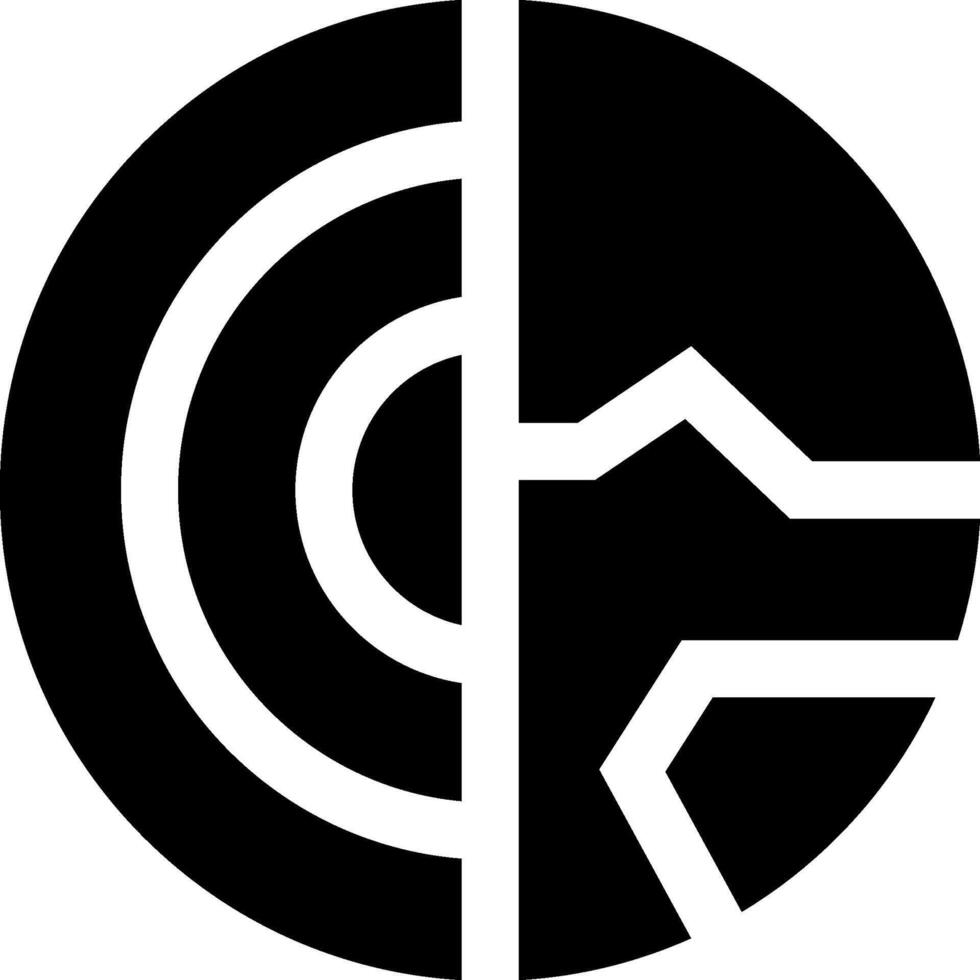 The logo for the company is black and white vector