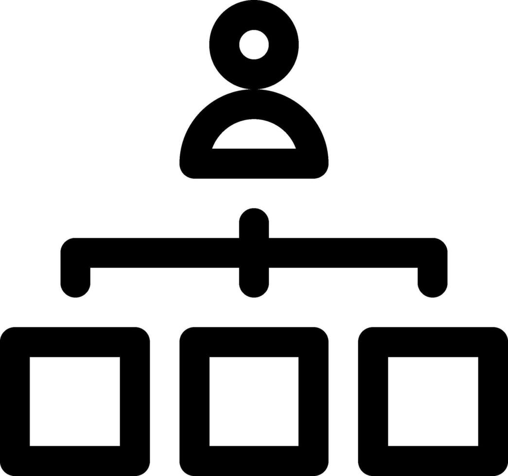 A person is standing on top of a square with a person on the top vector