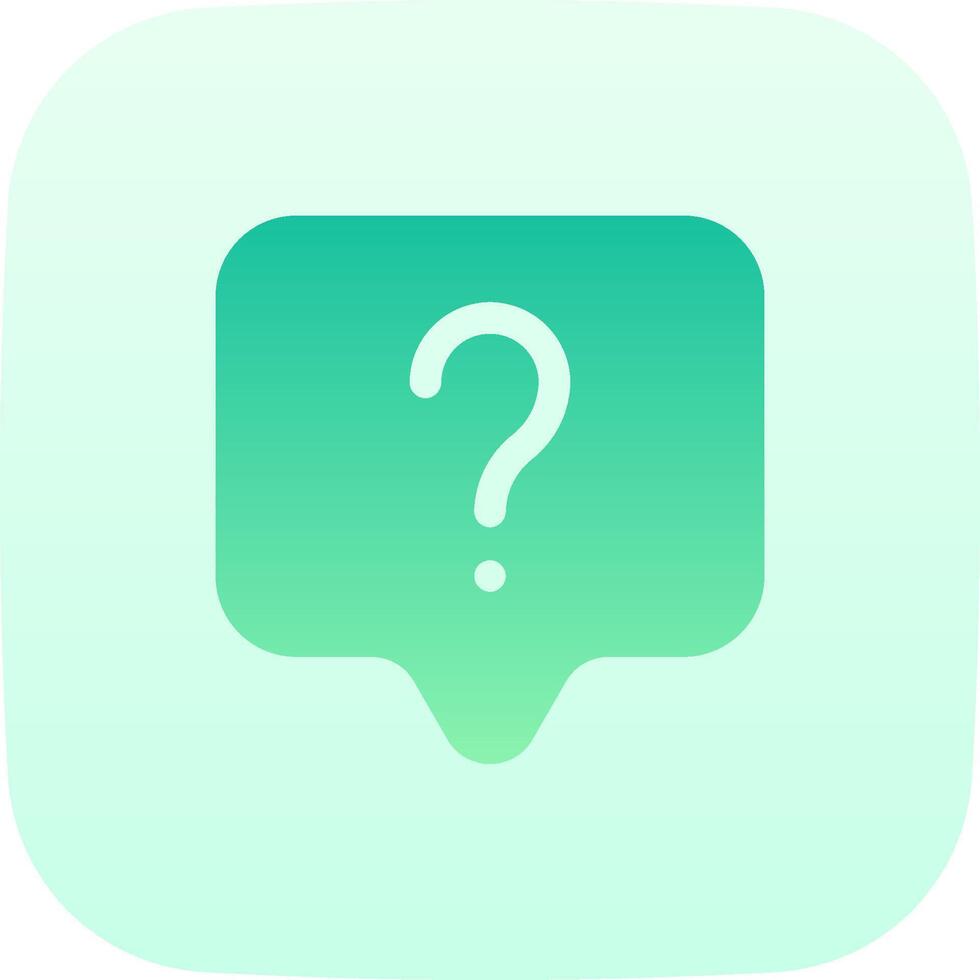 Question mark icon vector
