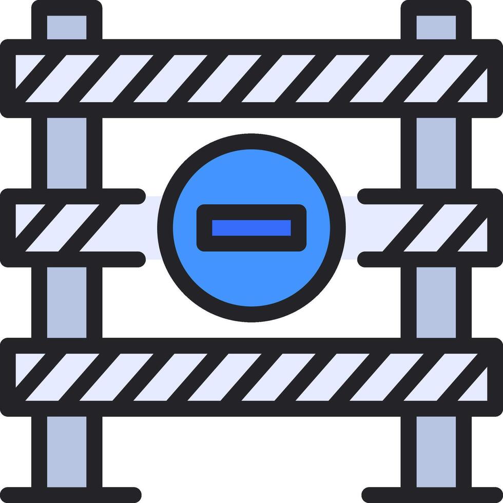 Barrier barrier icon illustration design vector