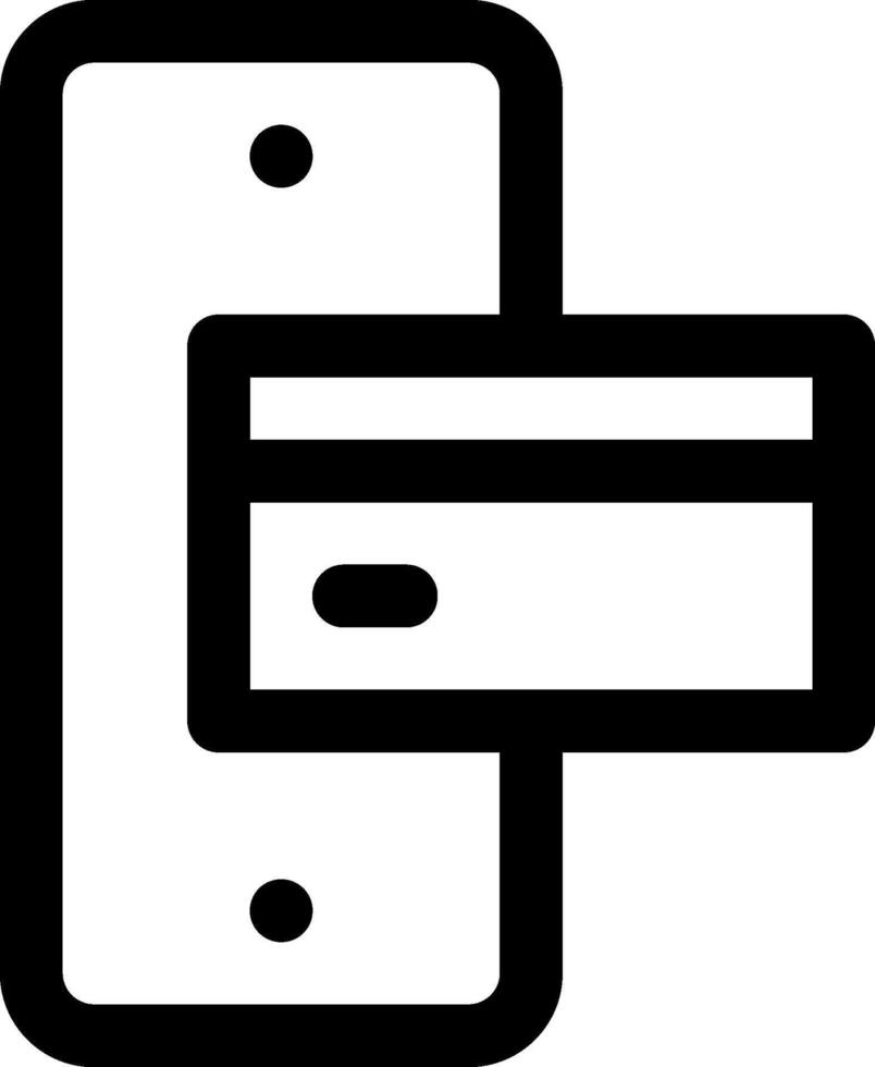 Credit card icon price 1 credit vector