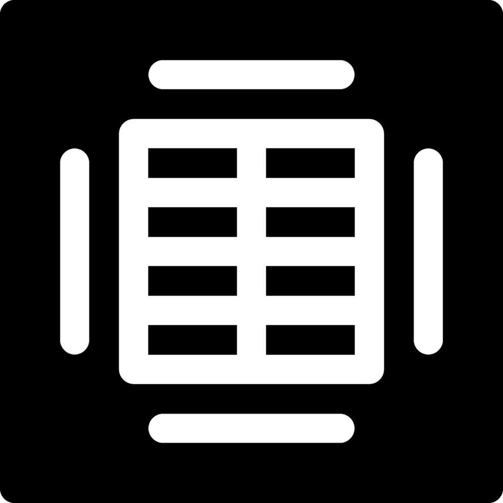 A black and white icon of a book vector