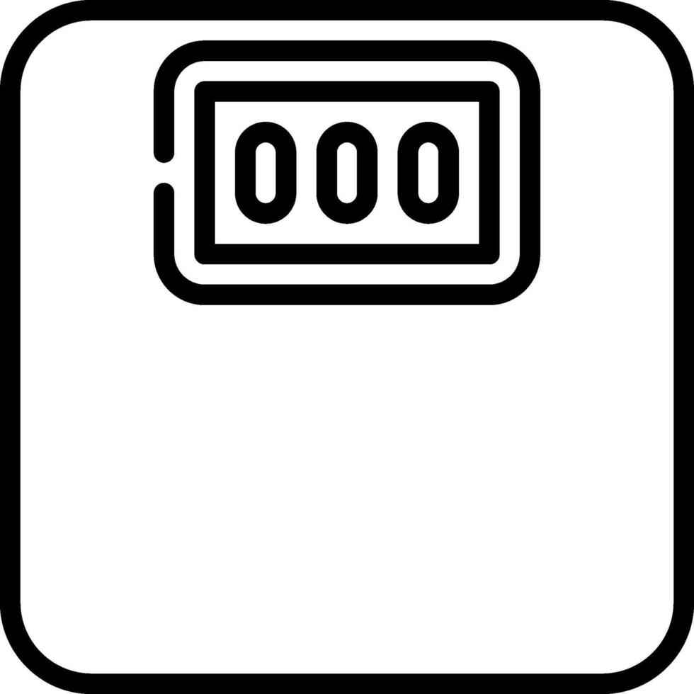 A black and white square with a clock on it vector
