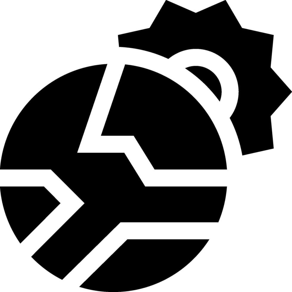 A black and white logo of a bomb vector