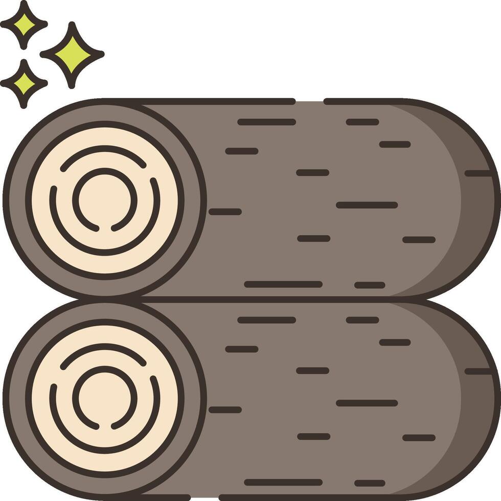 Logs icon illustration design vector