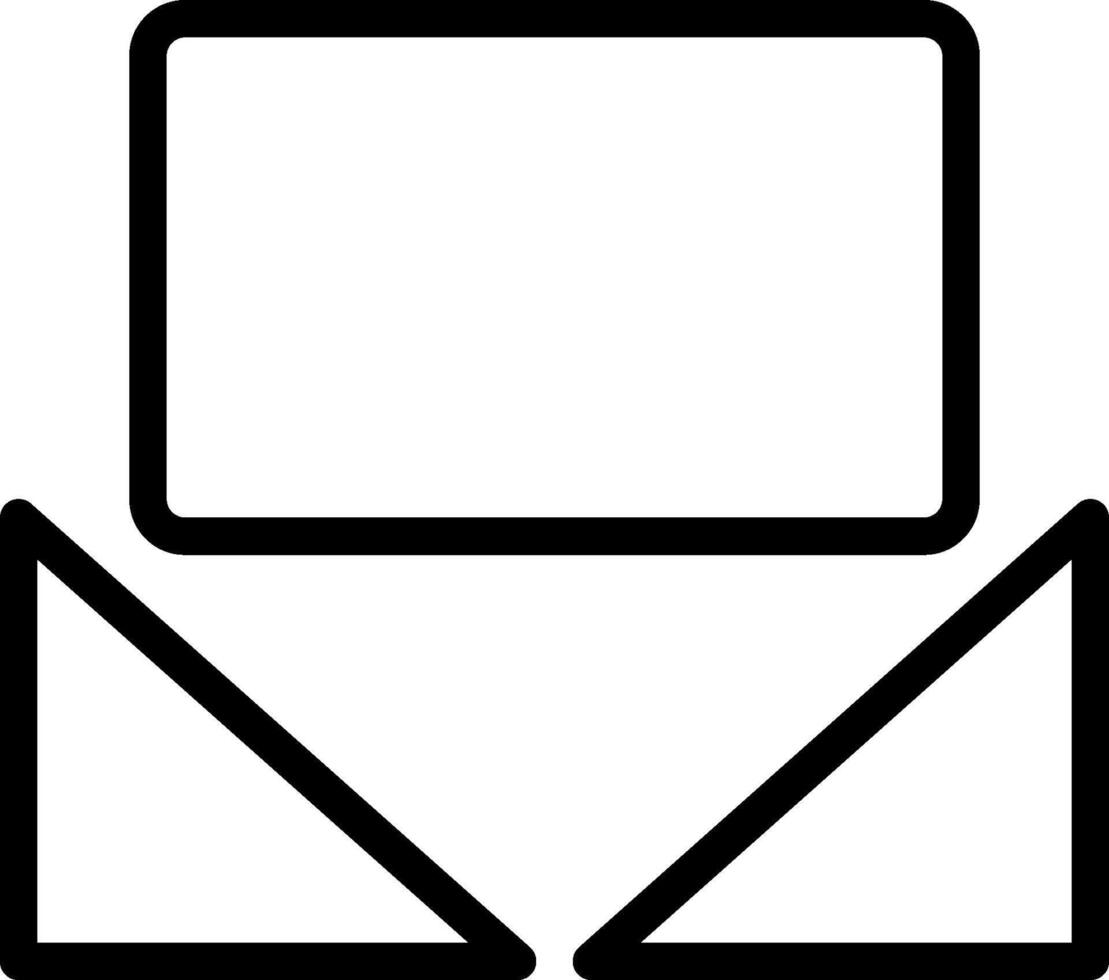 An envelope icon with a white background vector