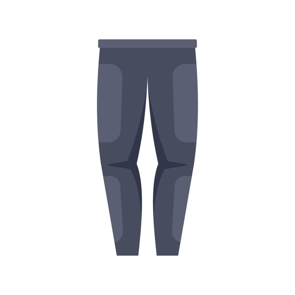 Hiking pants showing modern comfortable design for outdoor activities vector