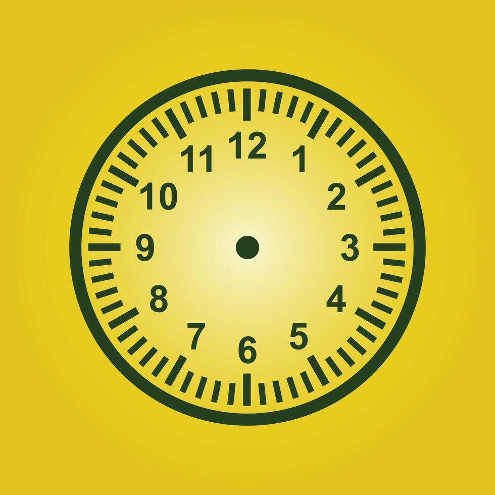 Clock trendy artwork attractive abstract illustration colorful applicable design vector