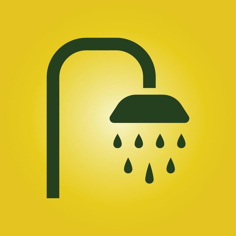 Shower head trendy artwork attractive abstract illustration colorful applicable design vector