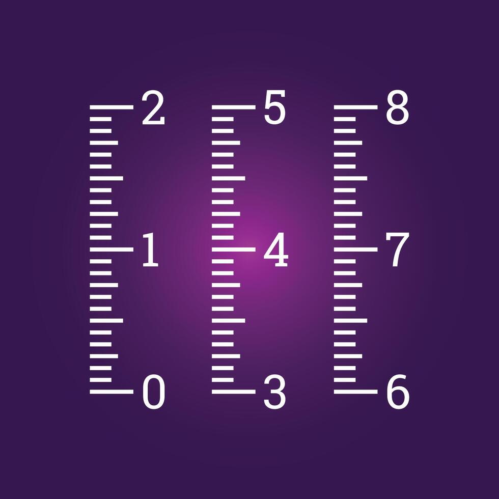 Measuring tape trendy artwork attractive abstract illustration colorful applicable design vector