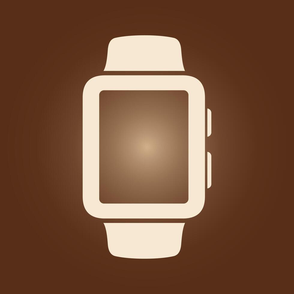 Smart watch trendy artwork stunning abstract illustration colorful applicable design vector