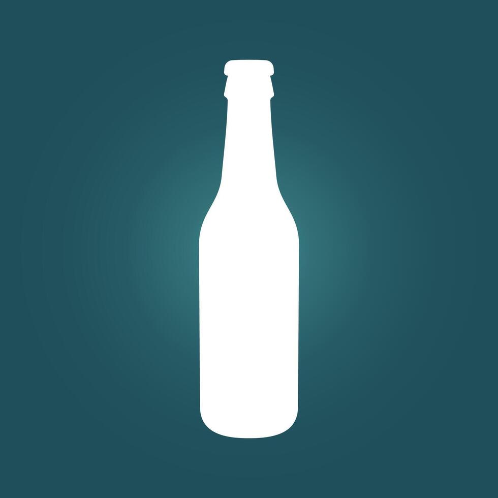 Bottle trendy artwork gorgeous abstract illustration colorful applicable design vector