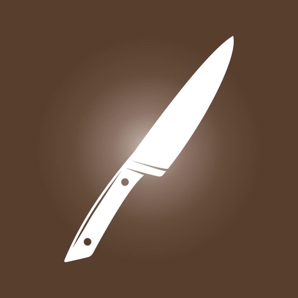 Knife trendy artwork cute abstract illustration colorful applicable design vector