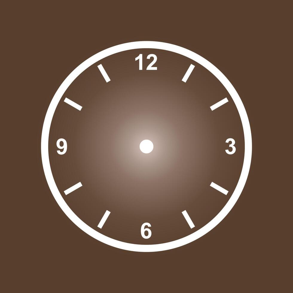 Clock trendy artwork cute abstract illustration colorful applicable design vector