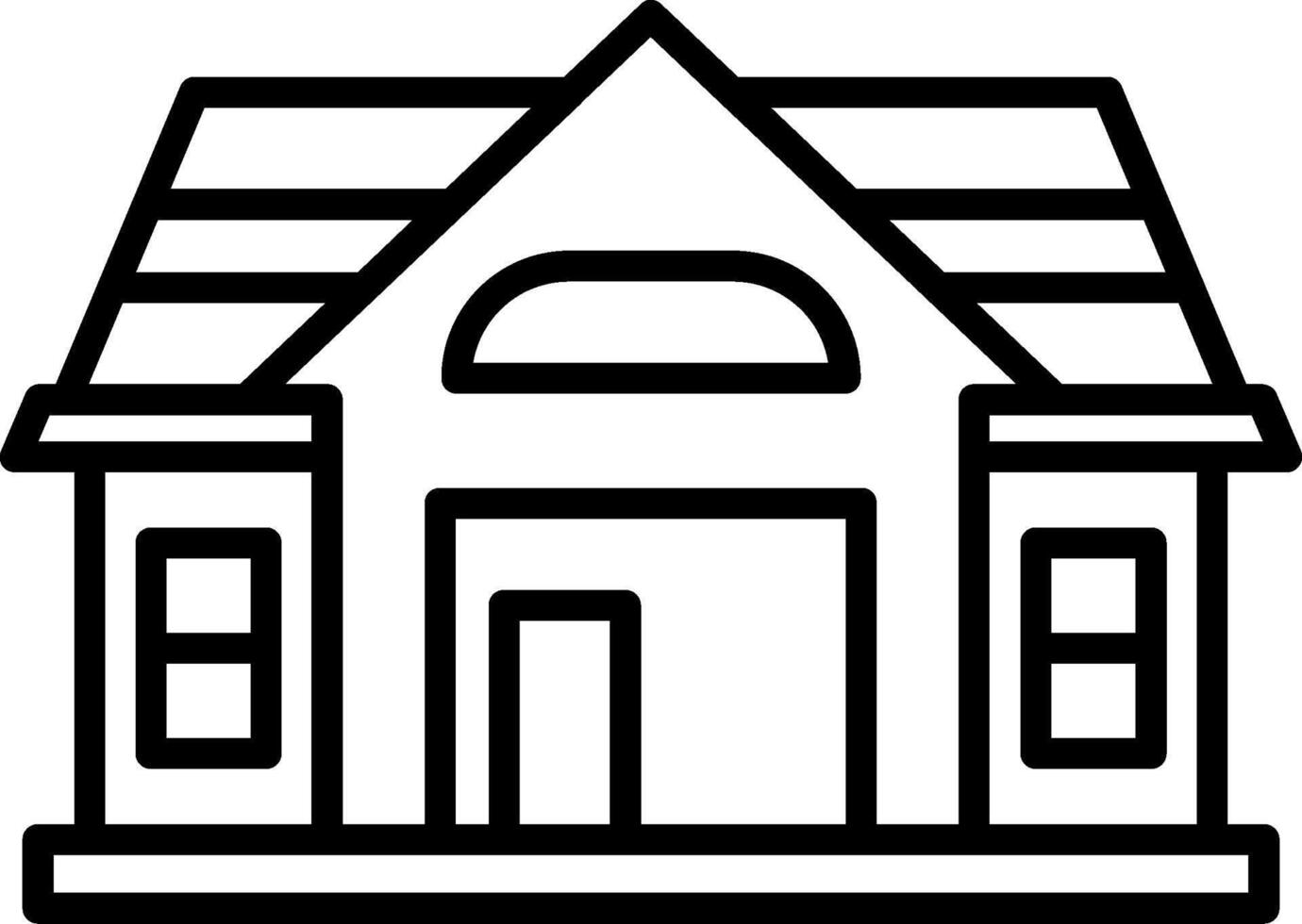 House icon outline vector