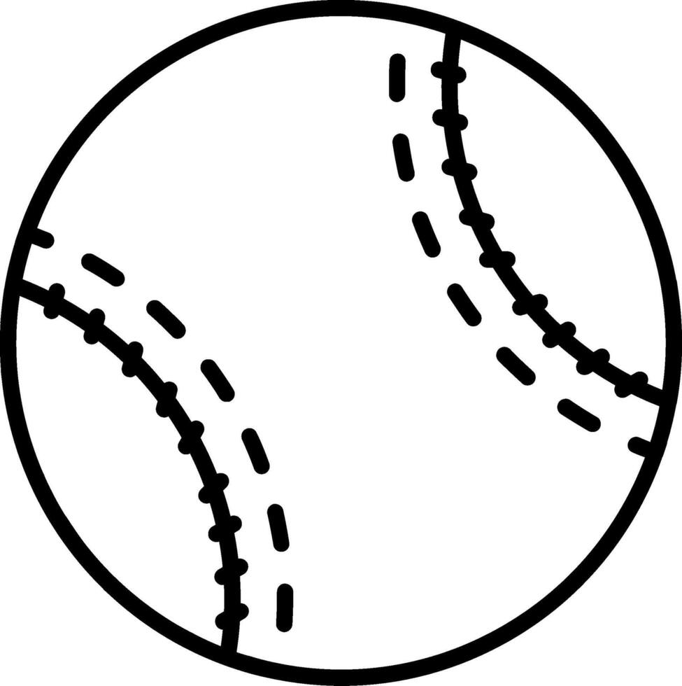Baseball ball clip art vector