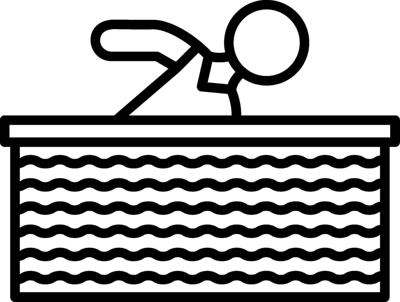A man is sitting in a boat on a wave vector