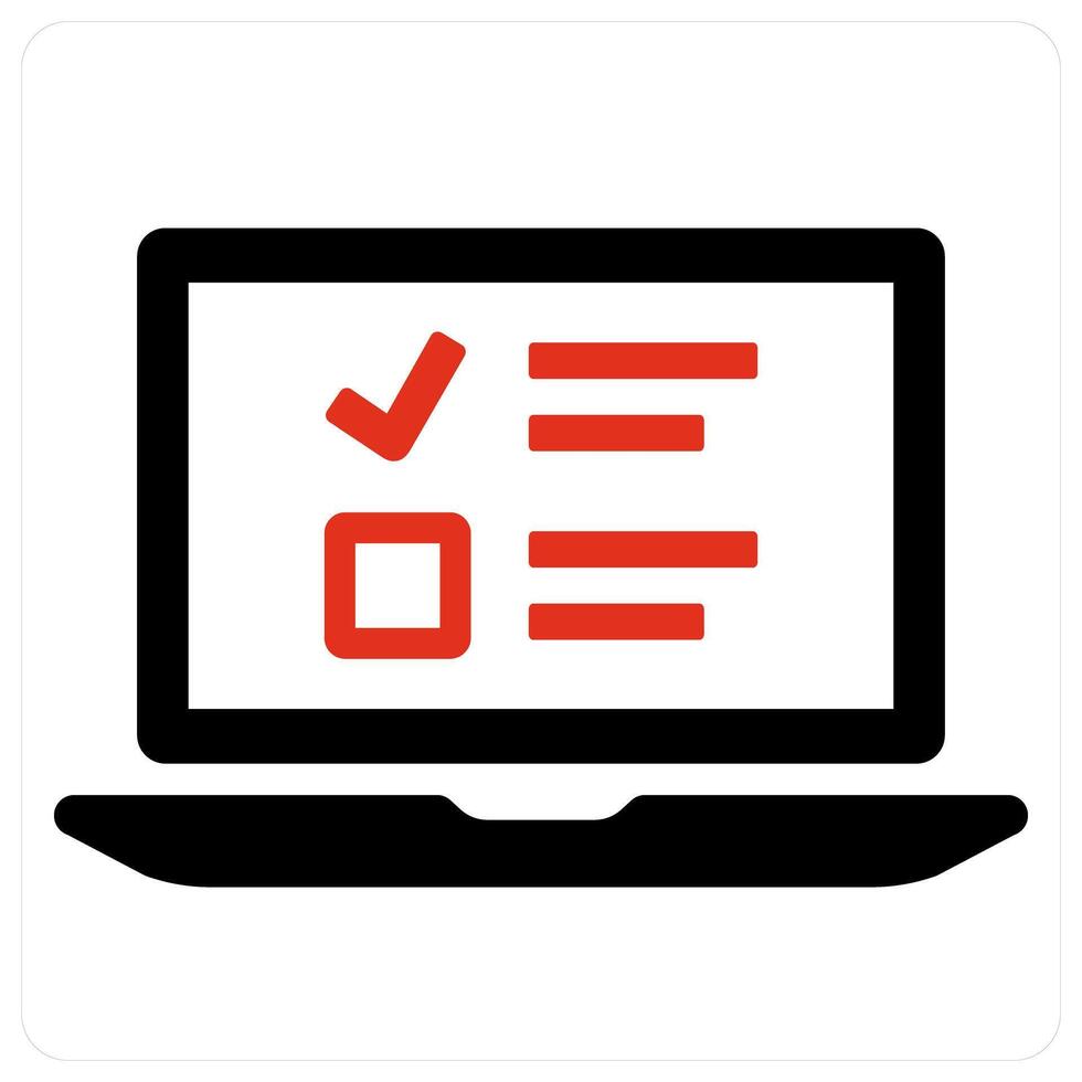 User detail and bio icon concept vector