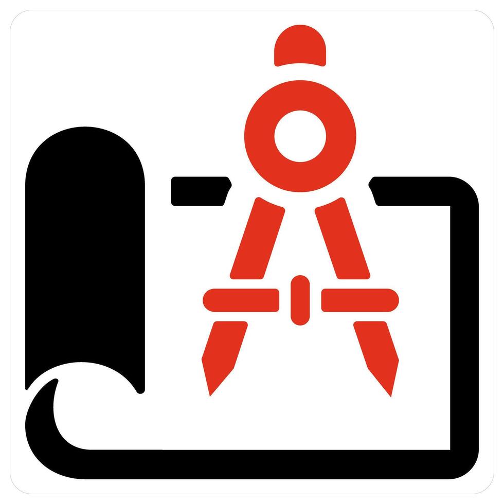 draw and drawing icon concept vector