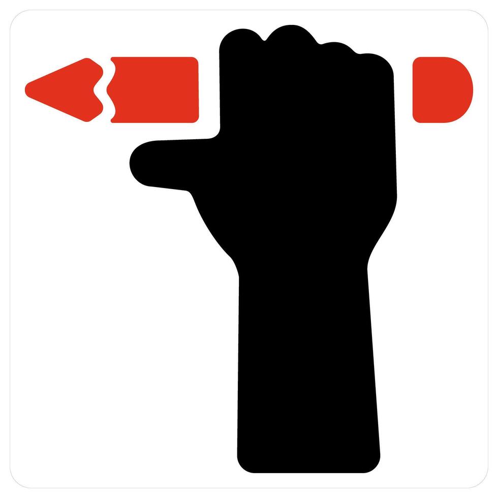 pencil and artist icon concept vector