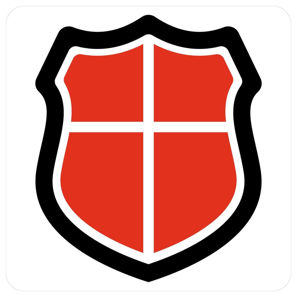 Security and safety icon concept vector