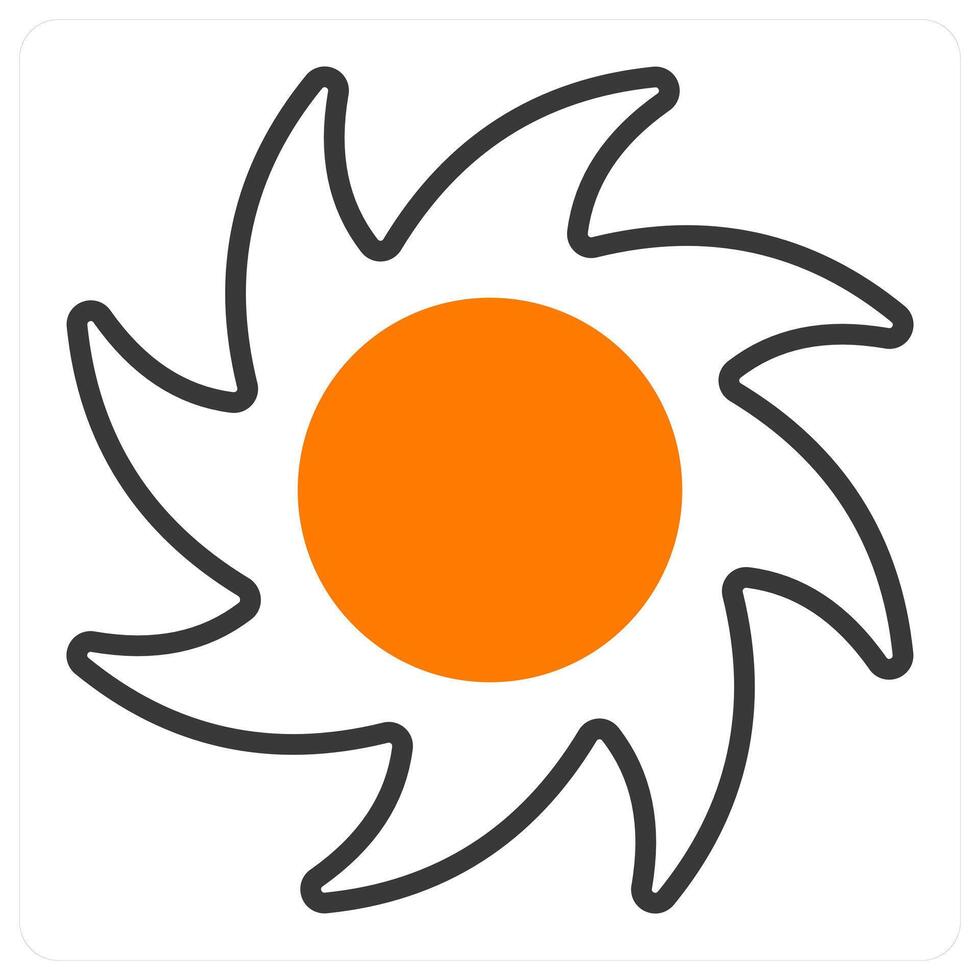 Hurricane and wind icon concept vector