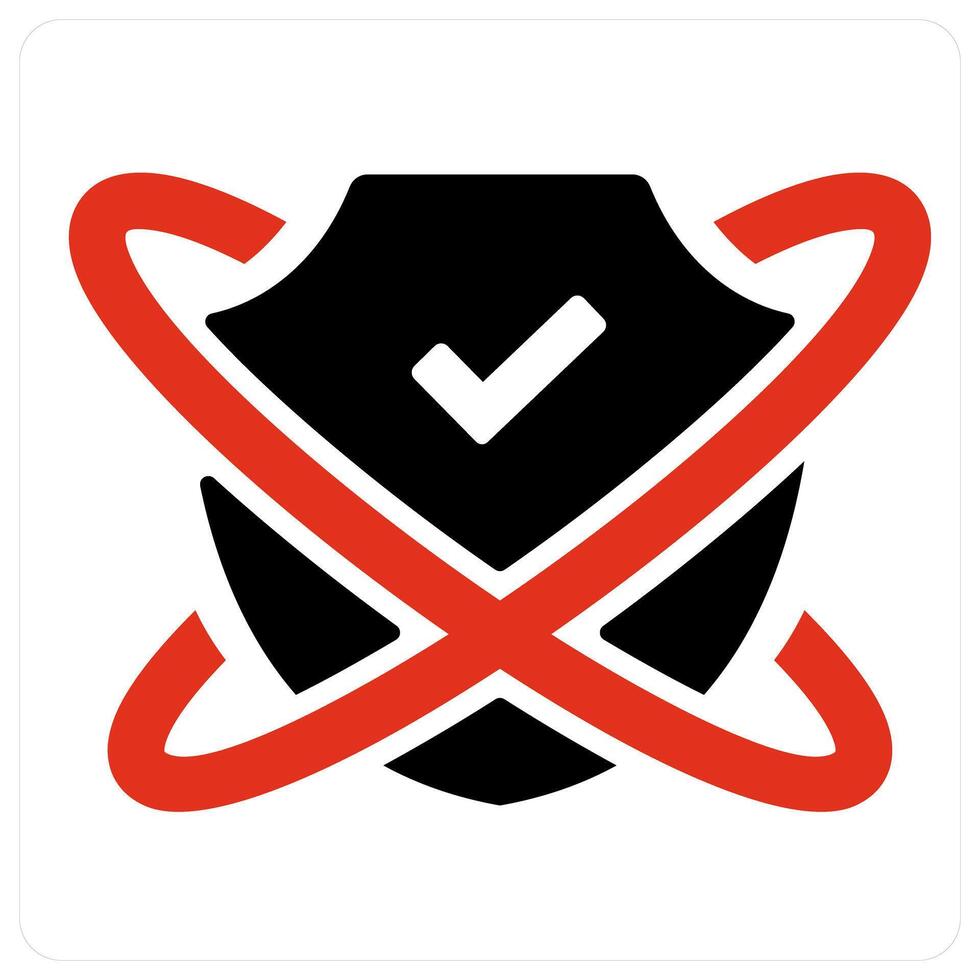 Guard and security icon concept vector