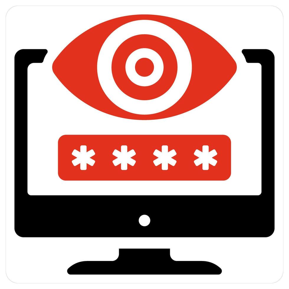 Password and security icon concept vector