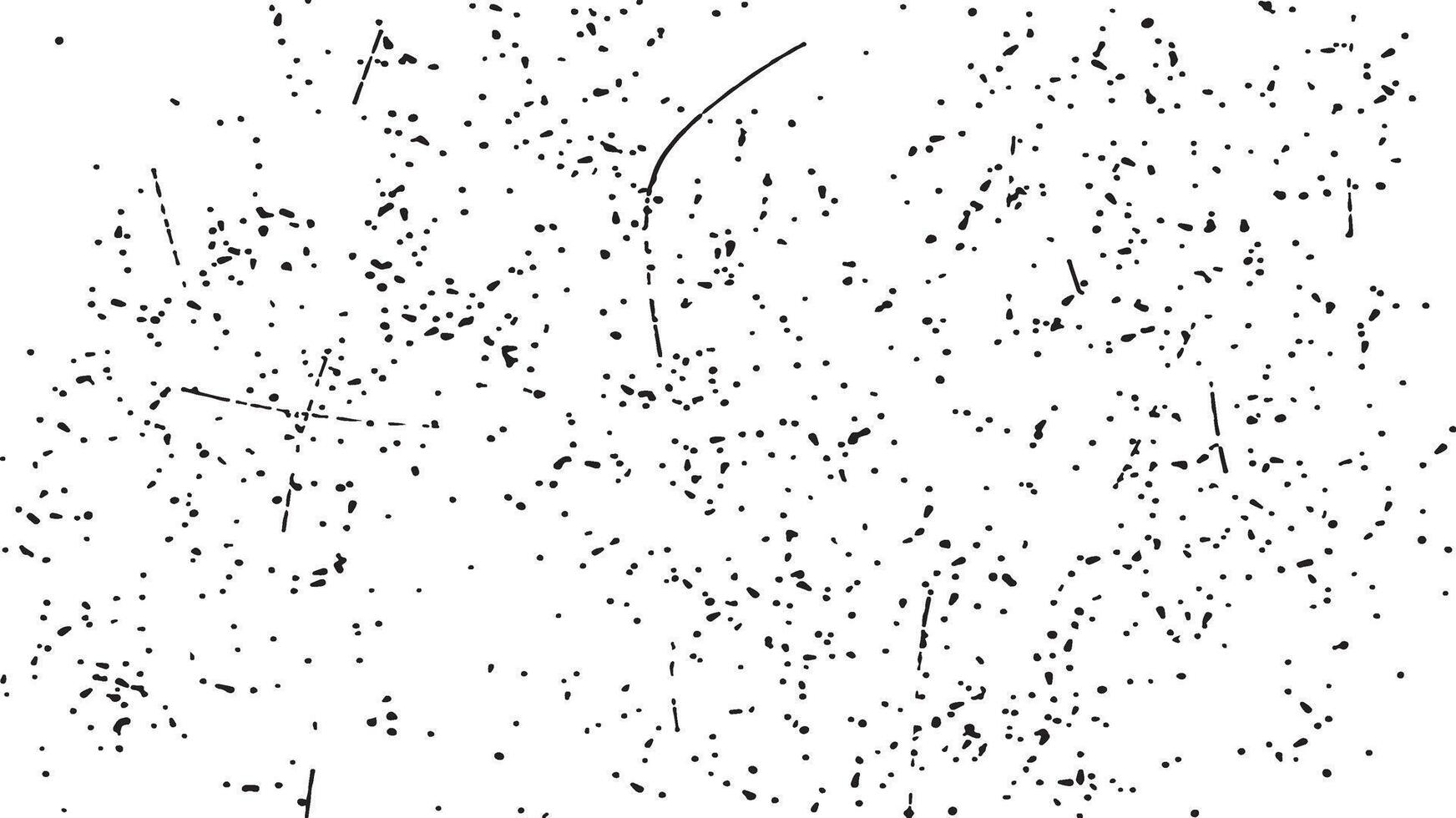 A black and white drawing of dots vector