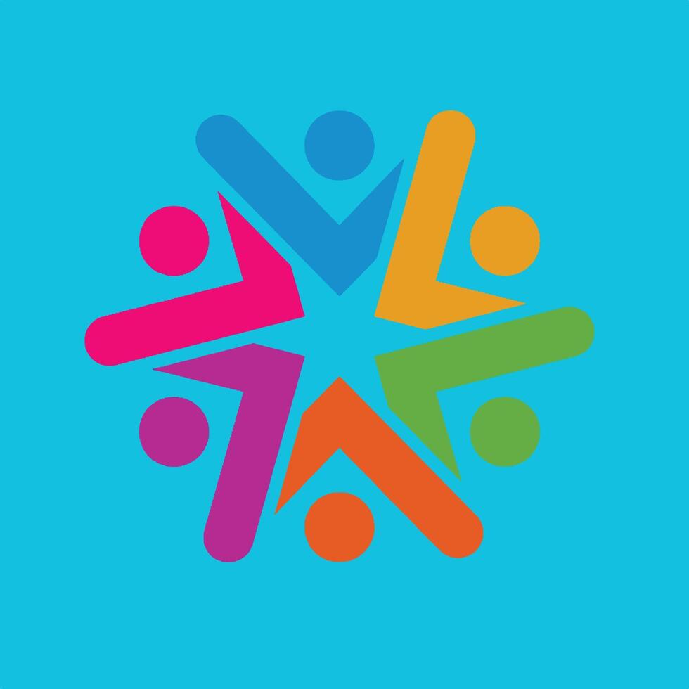 Social Network Logo. vector