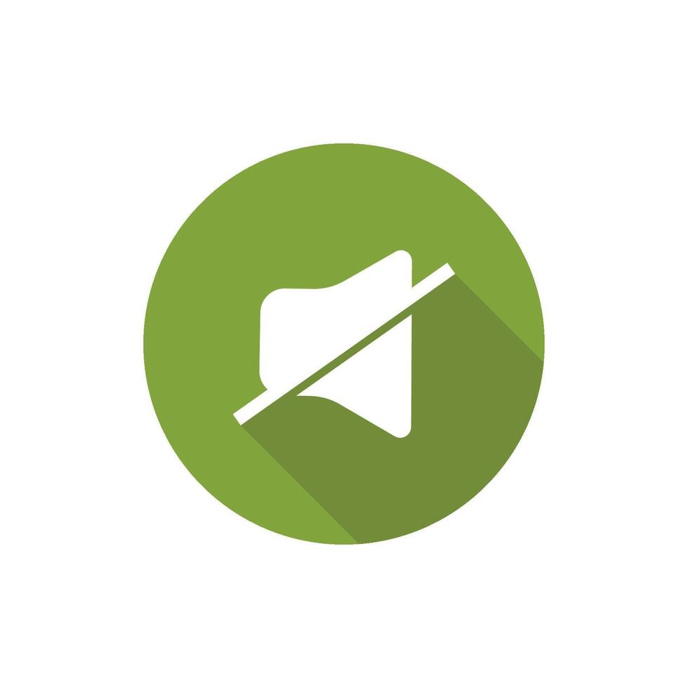 Loudspeaker icon design vector