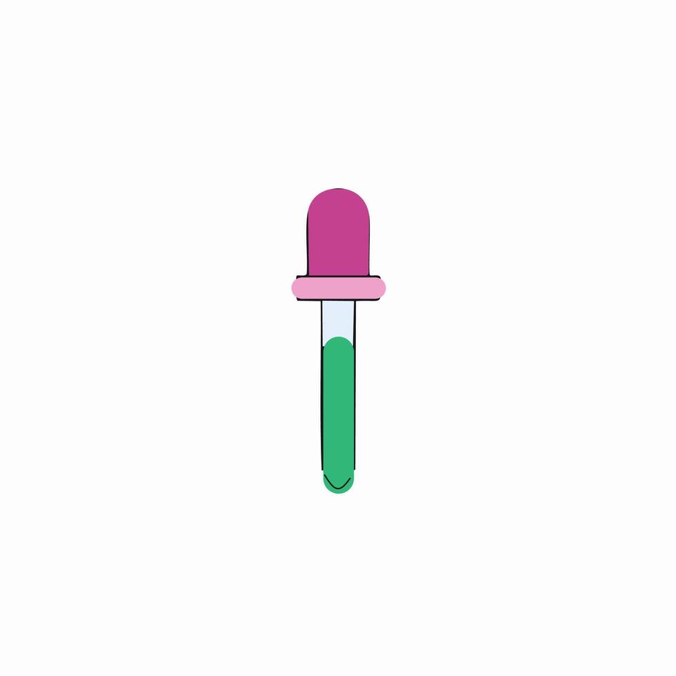 Eye dropper tool icon illustration vector