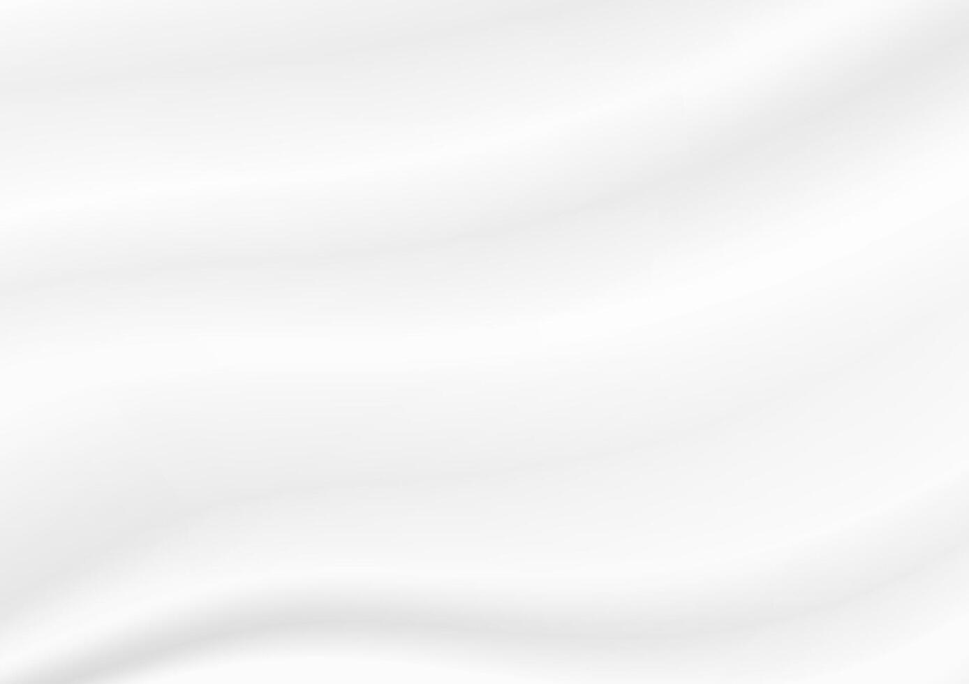 background illustration rippled white fabric. White abstract cloth textile with crease wavy folds background. vector