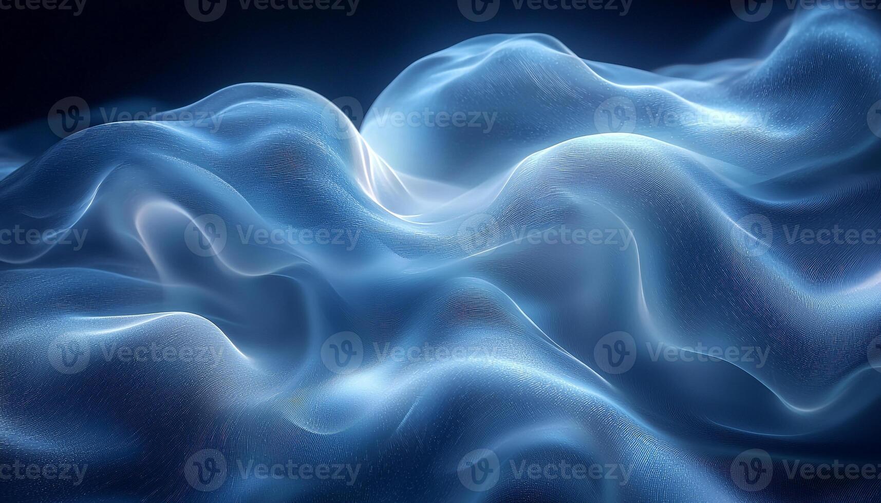 Flowing wave pattern backdrop, smooth curve fractal motion generated by AI photo