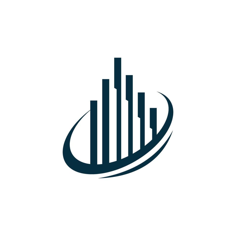illustration of abstract building logo vector
