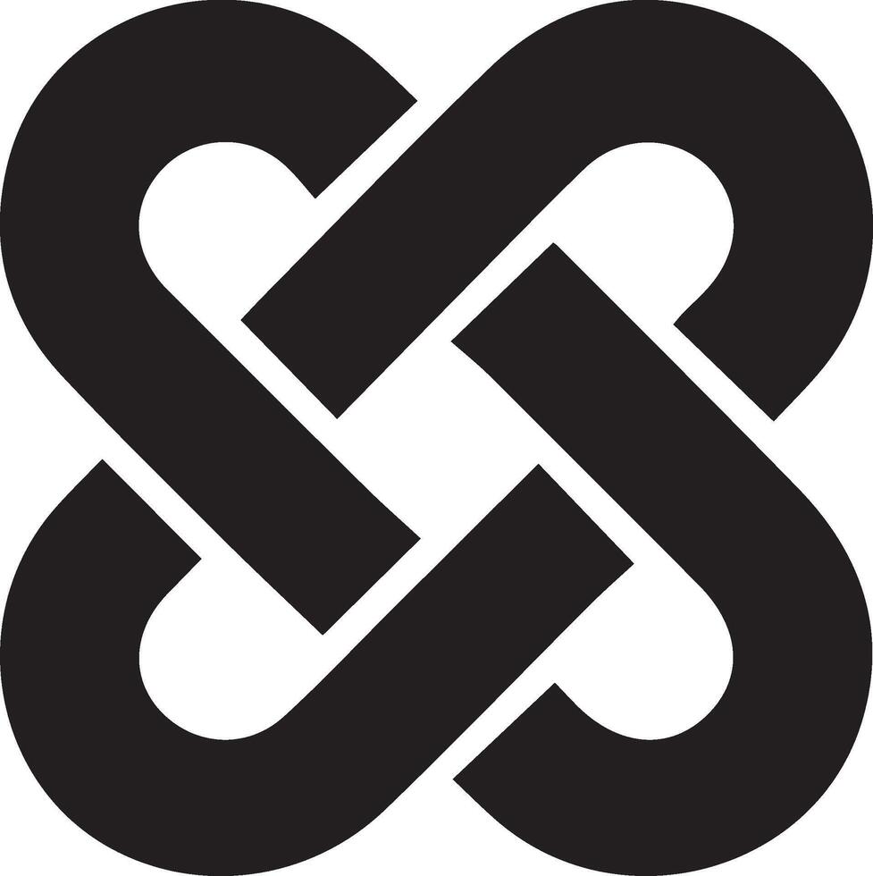 the logo for the celtic knot vector