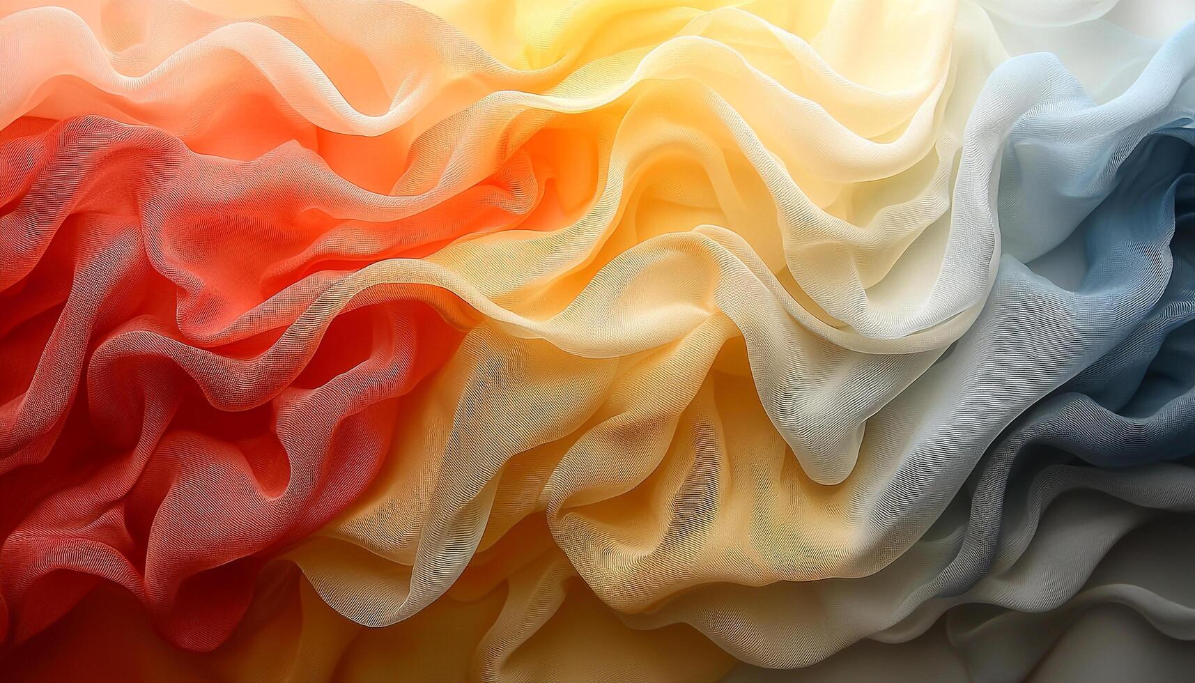 Vibrant colors mix in nature, creating beautiful backdrop generated by AI photo