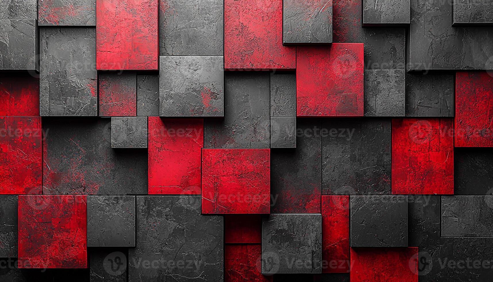 Geometric shapes in abstract modern design backdrop. generated by AI photo